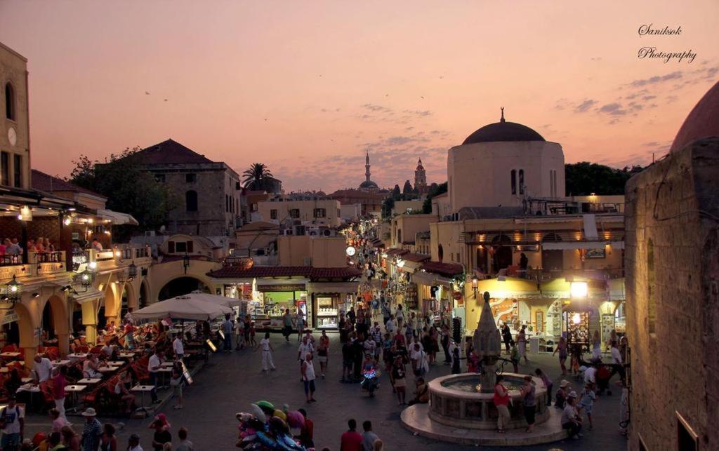 Galini Apartments Old Town Rhodes City Екстериор снимка